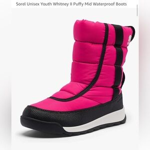 SOREL snow boots size 11 kids